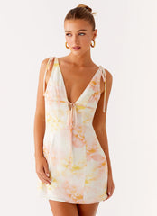 Alden Mini Dress - Floral Print